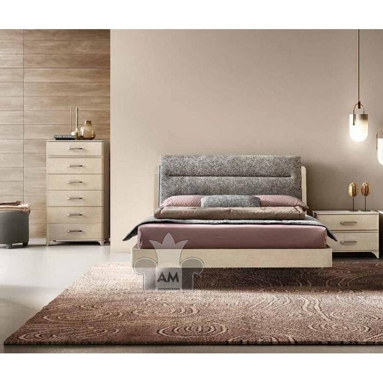 Кровать ORN Camelgroup Maia Sabbia 160х200, ткань Sake 129