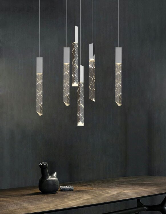 Подвесной светильник Delight Collection Trinity 3 chrome