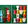 Приставной столик Pols Potten Zig Zag orange Приставной столик Pols Potten Zig Zag orange