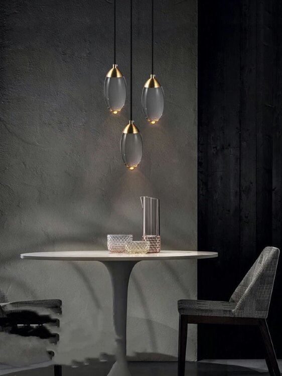 Подвесной светильник Delight Collection MT8848-3H brass