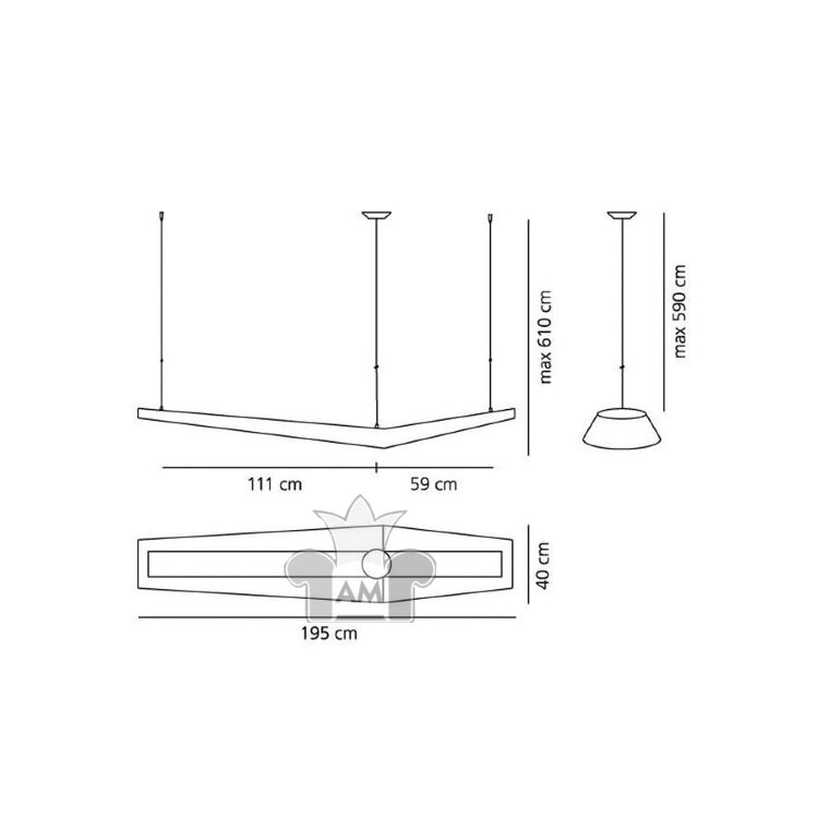 Подвесной светильник Artemide L860510