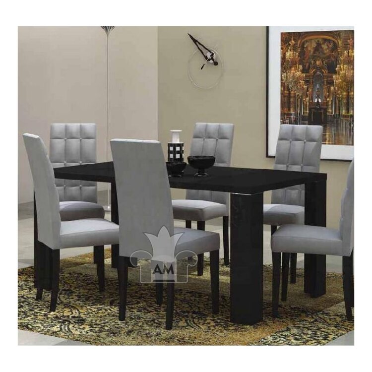 Стол обеденный 160х90 Status Armonia Black прямоугольный