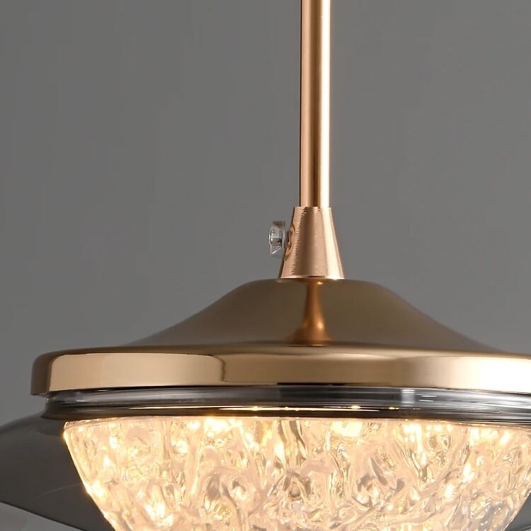 Подвесной светильник Delight Collection MT9128-1H gold/smoke