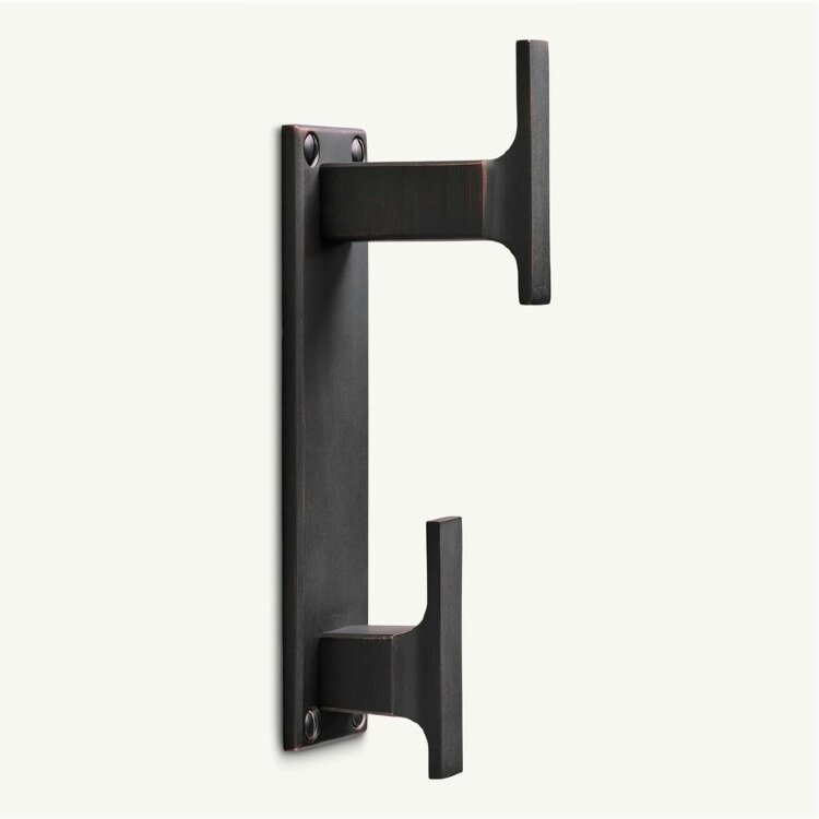 Крючок Restoration Hardware Colliers Double Bronze