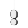 Подвесная люстра Corbett Opal 393-02-SBK/SS
