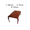 Стол обеденный 200/300х110 Arredo Classic Donatello раскладной с 2 вставками