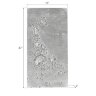 Настенный декор Phillips Collection Splotch Dense Wall Art Silver