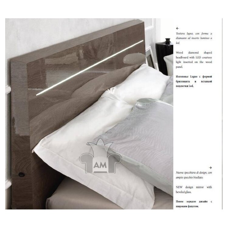Кровать 120x200 Camelgroup Platinum Legno, 136LET.95PL