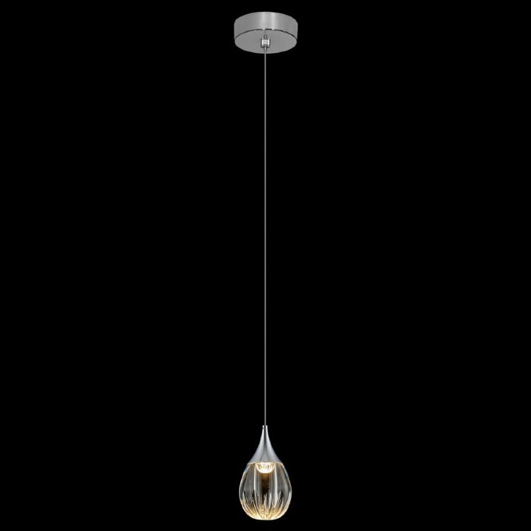 Подвесной светильник Delight Collection MD24001004-1A chrome/clear
