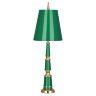 Настольная лампа Robert Abbey Versailles 8" Table Lamp Emerald/Brass