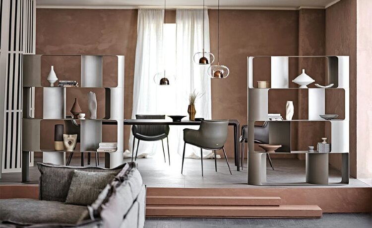 Стеллаж Cattelan Italia Fulham pearl