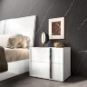 Спальня Status Italy Bianca Marble, белый глянец с мраморными декорами, Италия