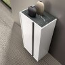 Спальня Status Italy Bianca Marble, белый глянец с мраморными декорами, Италия