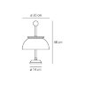 Настольная лампа Artemide Alfa