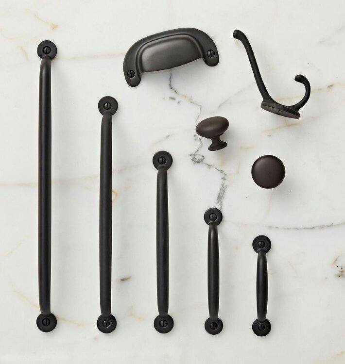 Ручка-скоба Rejuvenation Massey L.7.6 Oil-Rubbed Bronze