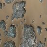 Настенный декор Phillips Collection Splotch Dense Rectangular Wall Art Bronze