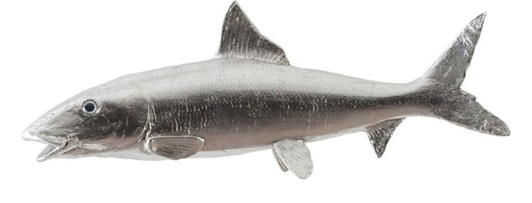 Настенный декор Phillips Collection Bonefish Wall Sculpture Silver
