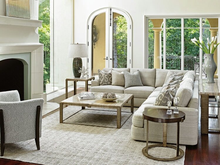 Декоративный стол LEXINGTON STONE CANYON LAMP TABLE