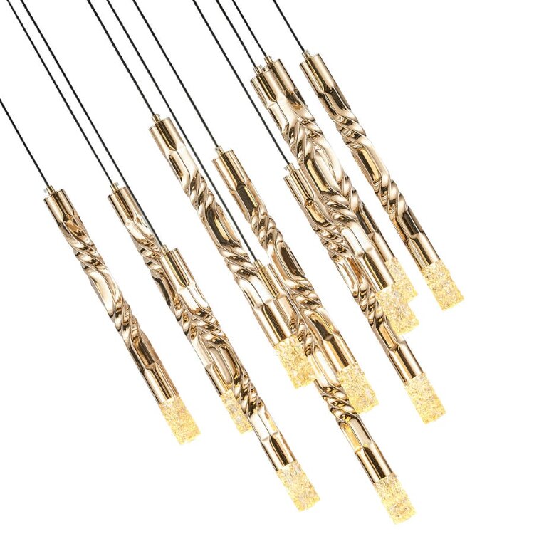 Подвесной светильник Delight Collection OM2365-F10 gold