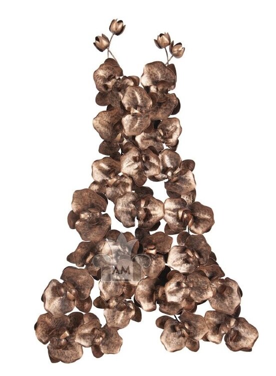Настенный декор Phillips Collection Orchid Dress Copper Wall Art