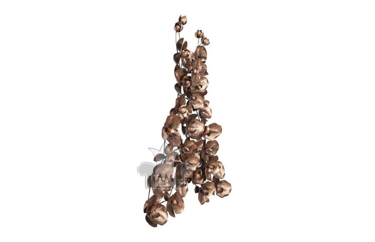 Настенный декор Phillips Collection Orchid Dress Copper Wall Art