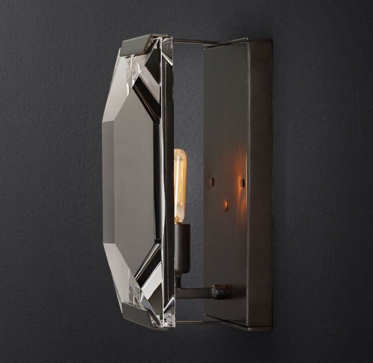 Настенный светильник Delight Collection Harlow Crystal 1A