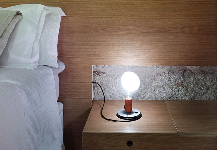 Настольная лампа Flos Lampadina Led White