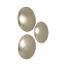 Настенный декор Phillips Collection Orb Wall Tiles Platinum, 3 шт