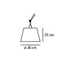 Абажур Artemide 0780020A