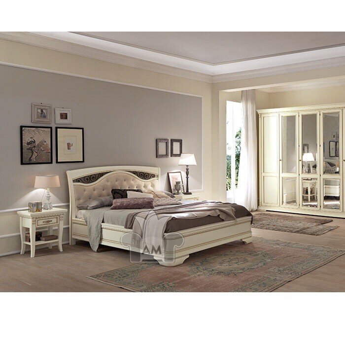 Кровать (180х200) Prama Palazzo Ducale laccato 71BO75LT