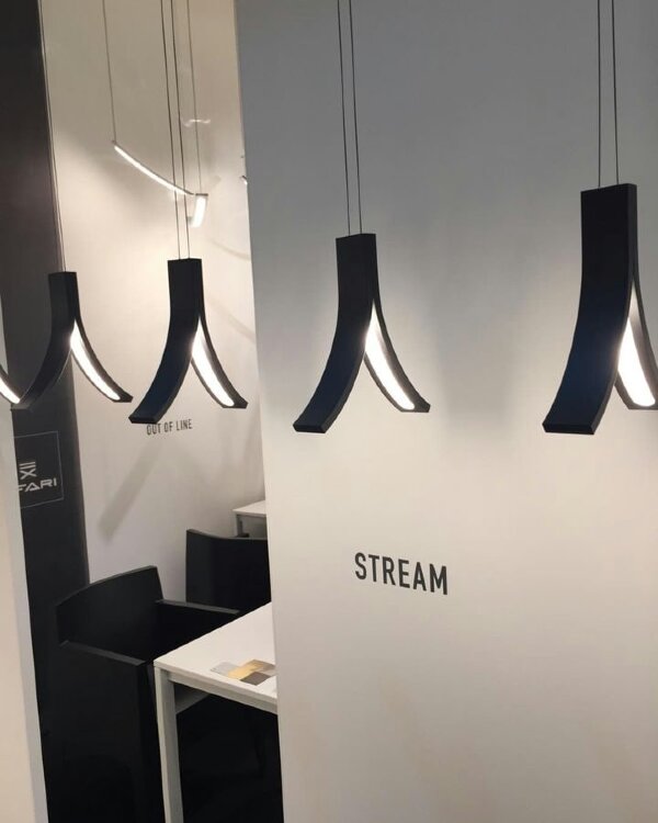 Подвесной светильник Ilfari Stream H5 Black
