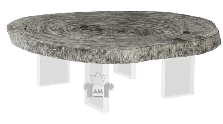 Коктейльный стол Phillips Collection Floating Coffee Table Gray Stone