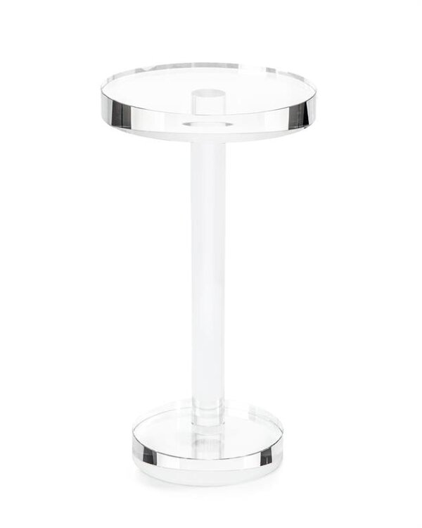 Декоративный стол John-Richard Round Crystal Martini Table