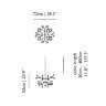 Подвесной светильник Moooi Heracleum III Small nickel