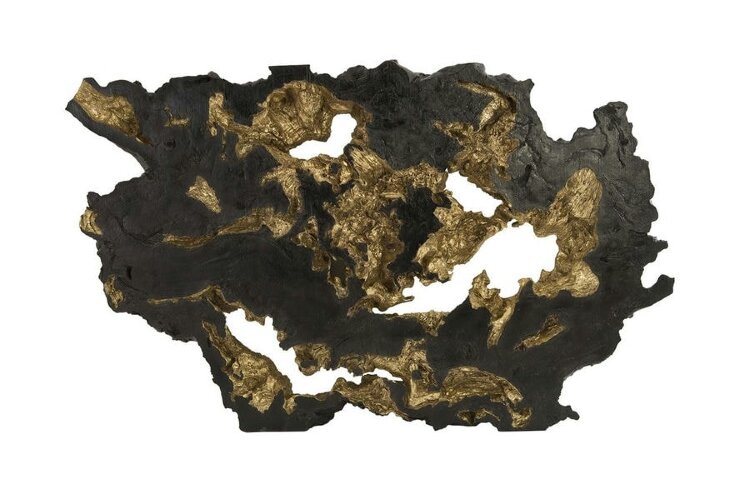 Настенный декор Phillips Collection Burled Root Wall Art Large Black/Gold