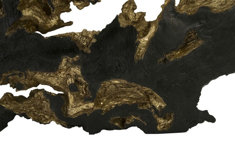 Настенный декор Phillips Collection Burled Root Wall Art Large Black/Gold