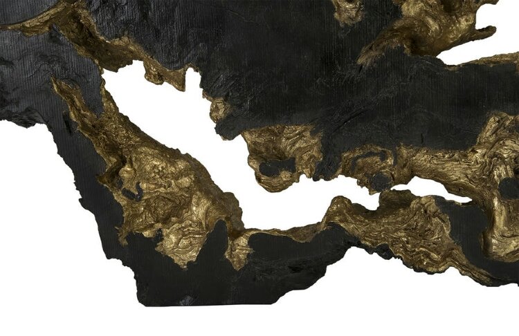Настенный декор Phillips Collection Burled Root Wall Art Large Black/Gold