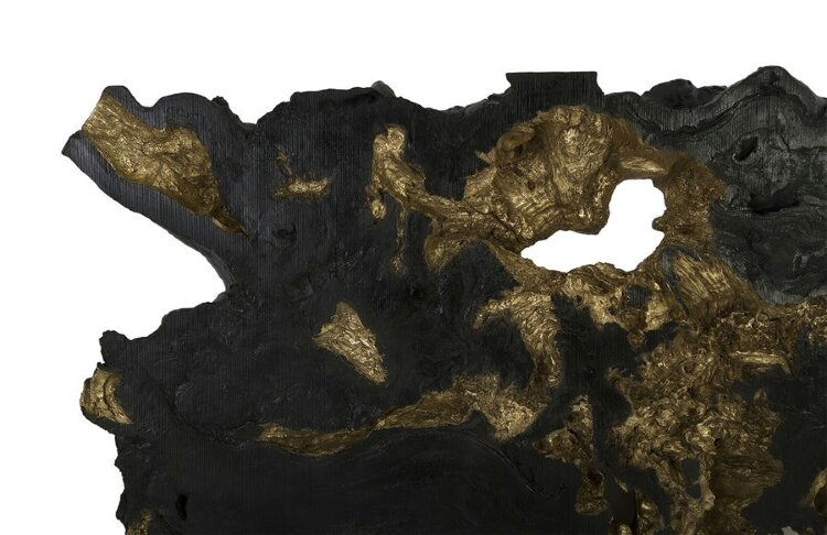 Настенный декор Phillips Collection Burled Root Wall Art Large Black/Gold