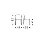 Стул Cattelan Italia Daisy Bianco