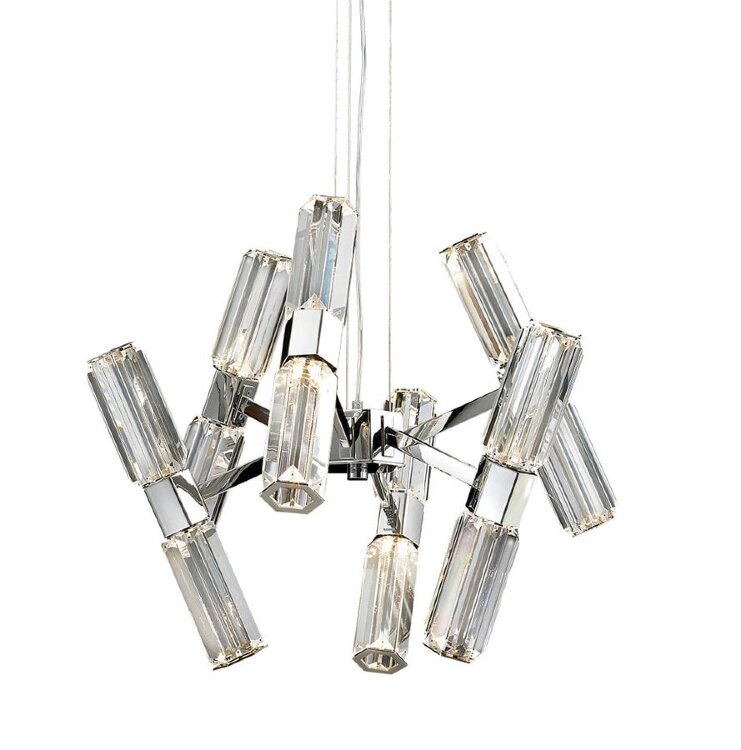 Люстра Delight Collection MD19027016-12B chrome