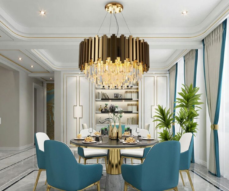 Люстра Delight Collection Barclay L6 gold