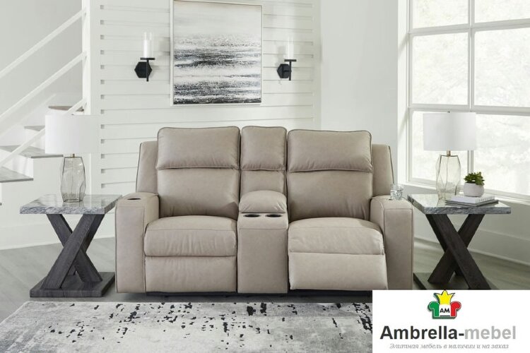 6330794 Lavenhorne диван 2-местный с реклайнером и консолью, ASHLEY
