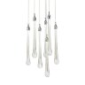 Подвесной светильник Delight Collection Teardrop 7 chrome