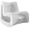 Кресло Phillips Collection Seat Belt Rocking Chair White