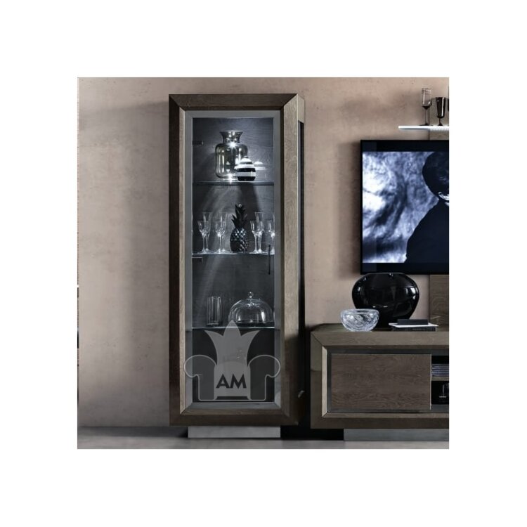 Витрина 1-дверная Camelgroup Elite Silver, 155VT1.01PL