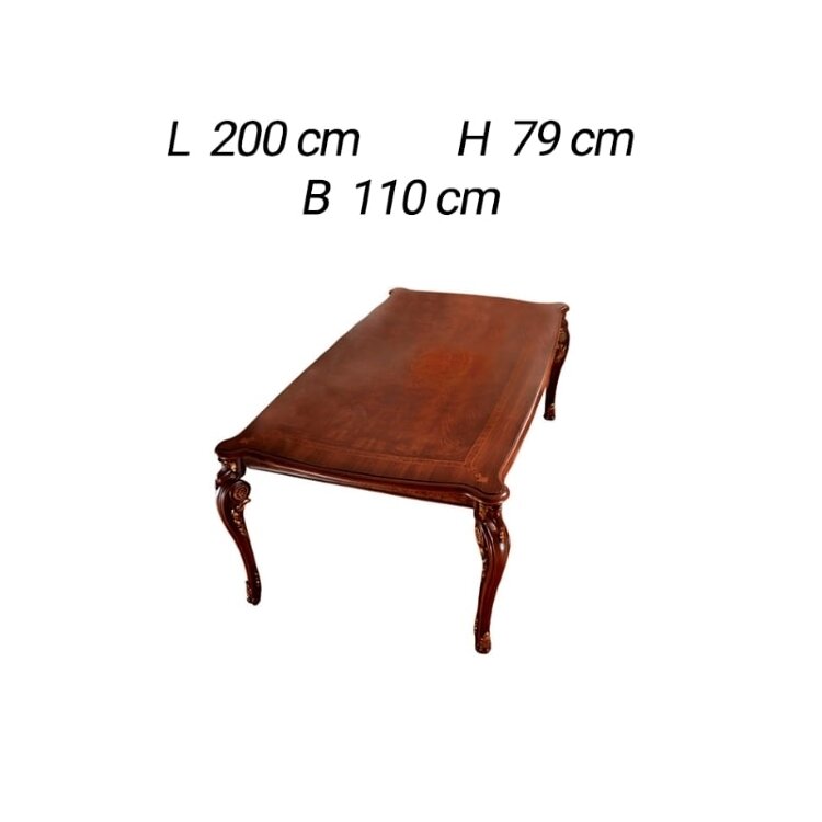 Стол обеденный 200х110 Arredo Classic Donatello фиксированный
