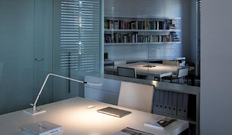 Настольная лампа Vibia Flex 750 Gloss graphite