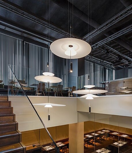 Подвесной светильник Vibia Flamingo 1550 Gold