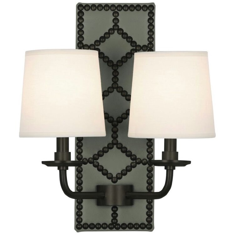Бра Robert Abbey Williamsburg Dickinson Sconce Gray/Bronze