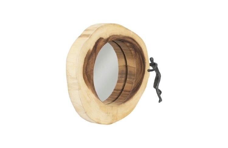 Зеркало Phillips Collection Figure Pushing Cross Cut Mirror